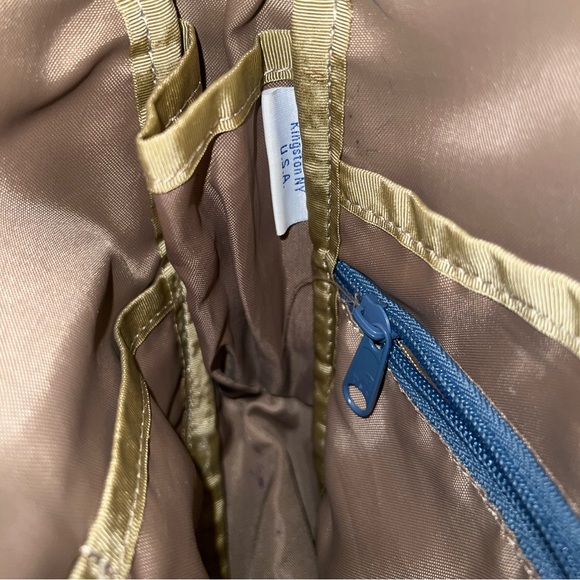 AmeriBag Healthy Backpack Blue Nylon Crossbody - Picture 7 of 13